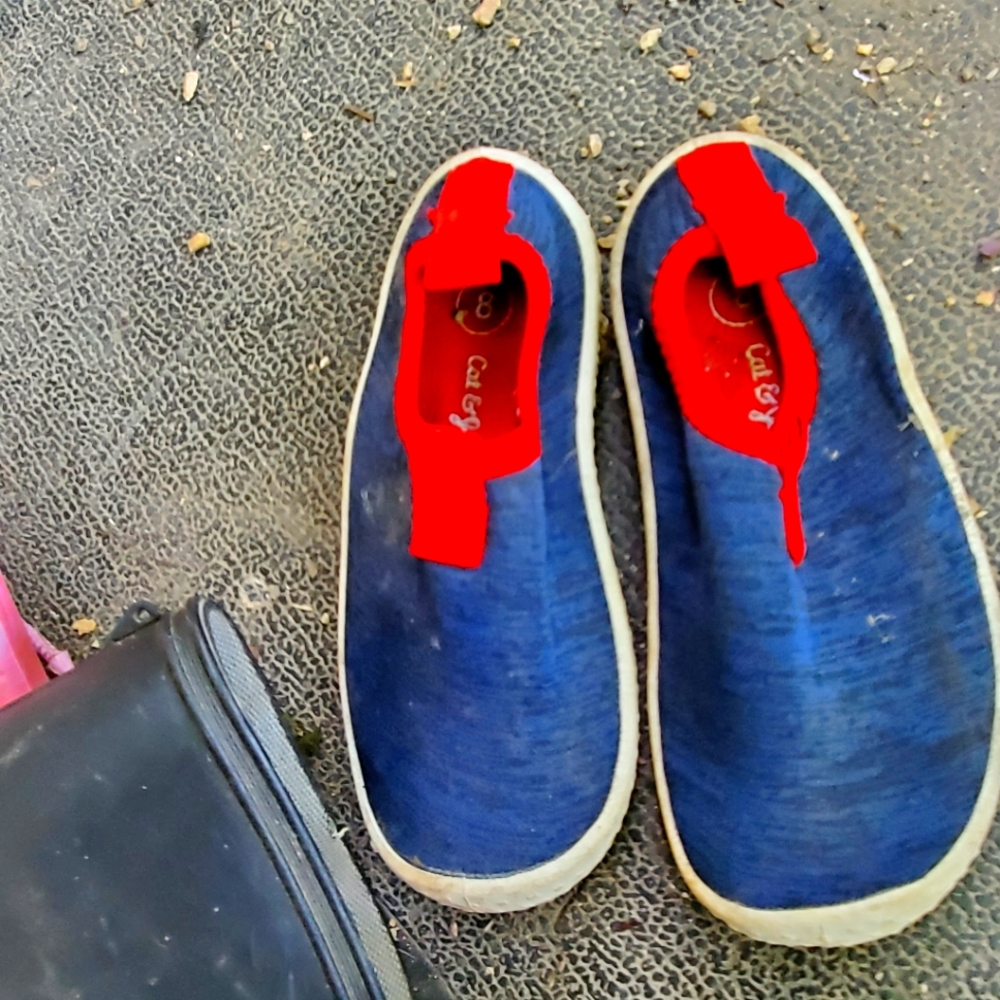 Toddler size 10 swimming shoes cat and Jack